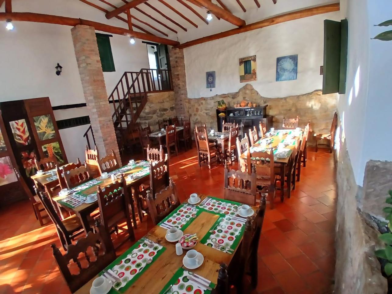 Hotel Mision Santa Barbara Rnt 4799 Barichara Extérieur photo